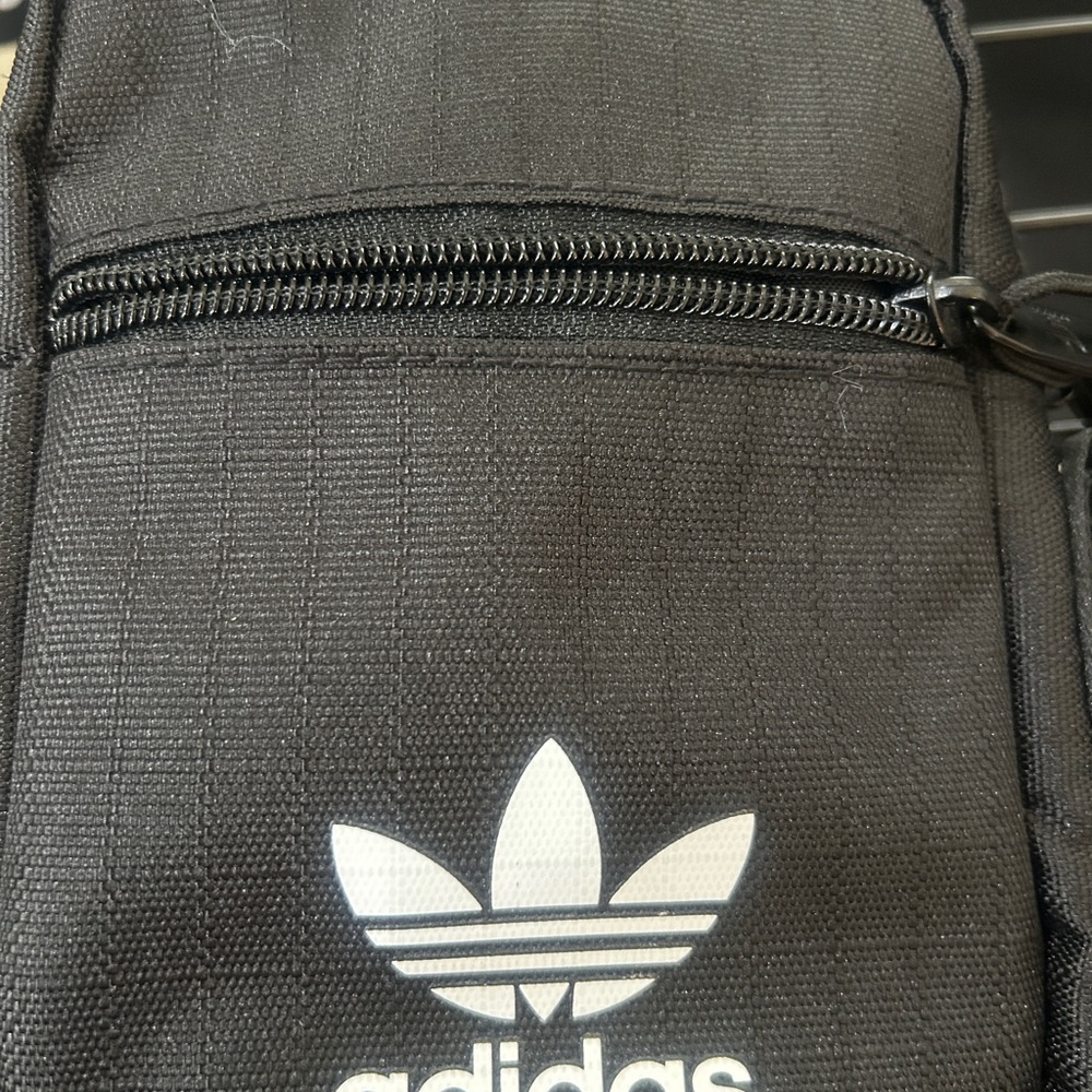 Adidas Black Belt Bag for Men